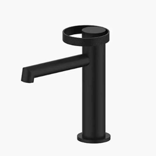 JRUIA Rubinetto Moderno per Bagno in Ottone Rosa E Oro, Rubinetto per Cucina E Lavabo, Fornitura di Acqua Calda E Fredda, Miscelatore per Lavabo, Rubinetto per Cucina con Foro Singolo,C