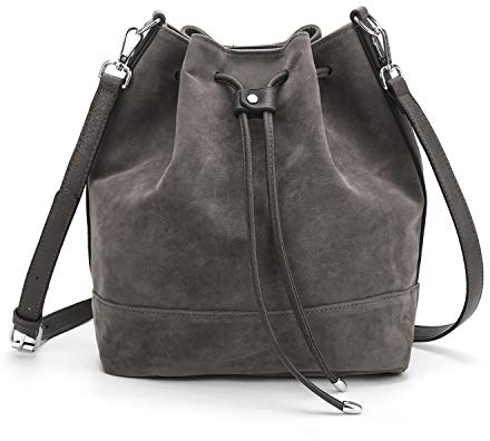 AFKOMST Beuteltasche Damen,Leicht Schultertasche Damen Gross und Sanft Handtasche mit 2 Schulterriemen