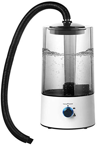 Reptile Humidifier Misters Fogger with Hose, Lizard Tortoise Amphibians Reptile Humidifier Terrariums for Amphibians/Herps/Vivarium with Terrariums and Enclosures(Black,size:US)
