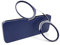 KoKoBin - Gafas de lectura sin rama para hombres y mujeres, mini portátil pinza nariz, gafas de lectura ligeras (azul, 1, diopters)