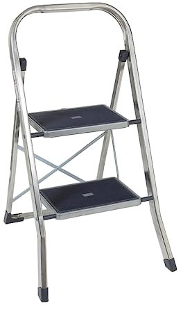 Aluminium Folding Step Stool - AMI-HEIGHT - Home Use (2 Steps)