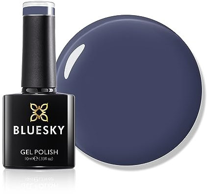 Bluesky Gel Nail Polish 10ml, Short Blue Tales - AW2302, Blue Soak-Off Gel Polish for Manicure, Professional, Salon & Home Use, Long Lasting, Chip Resistant, Requires Curing Under UV/LED Lamp