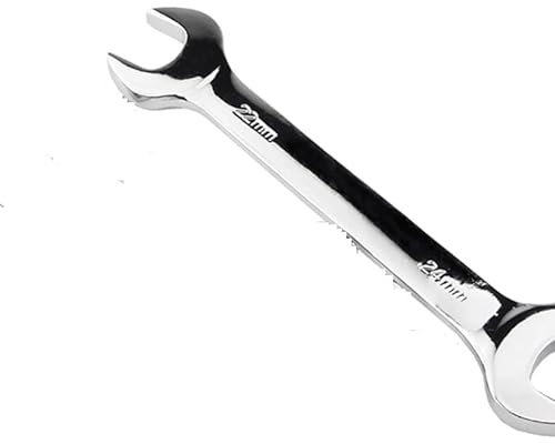 KFXYSM Cle Plate a Cliquet,Cle Plate Clé à Fourche Double de 5,5 à 55 mm, Outils manuels, Jeu de clés Mixtes, clé hexagonale for écrous hexagonaux, Outil de réparation de Voiture(50-55)