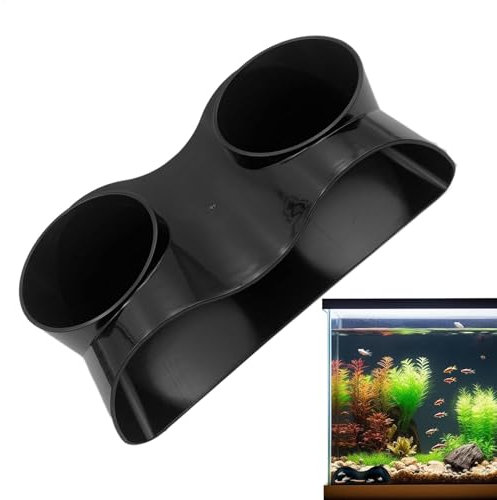 Acunny Aquarium Underground Cave, Aquarium Tunnel Cave - Natural Underground Corner Fish Tank Cave | Viewing Water Tunnel in Water Life for Bettas