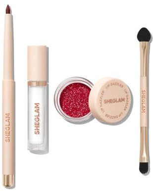 SHEGLAM Lip Dazzler Glitzer Set-Curtain Call