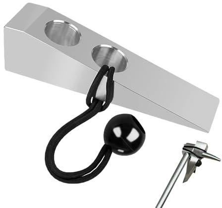 Strumento di soccorso a cuneo - Cuneo in alluminio, dispositivo di ingresso forzato con design in metallo resistente, cuneo per ispezioni di sicurezza per pareti di finestre, edifici industriali
