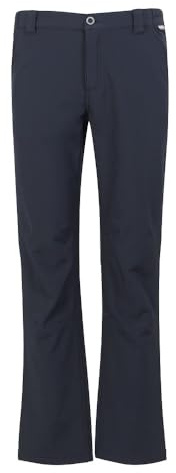 Regatta Men's Fenton Softshell Walking Trousers, Water Repellent, Wind Resistant & Multipocketed - Perfect for Outdoors, Hiking, Camping & Trekking Navy