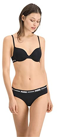 PUMA WOMEN T-SHIRT BRA 1P - Color: black _ Talla: 75B