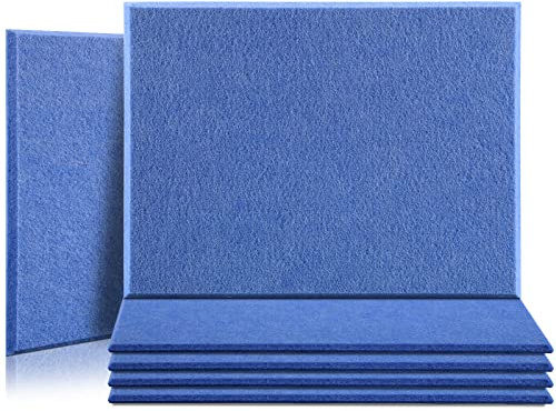 Uoisaiko Grandes Paneles Acústicos, 40x30cm, paquete de 6 Paneles Aislante Acusticos, Insonorizacion Pared Autoadhesivo para Estudio, Techo, Oficina, Tratamiento Acústico