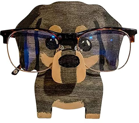 -Brillenständer, niedlicher -Tier-Brillenhalter, für Haustiere, Deutscher Schäferhund, Wurst, Hund, Brillenrahmen, Sonnenbrillenständer