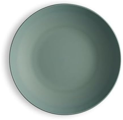 Year & Day Outdoor Eco-friendly Lightweight Low Serving Bowl, Plant Derived Microwave Safe, Palm, 13.25 inch