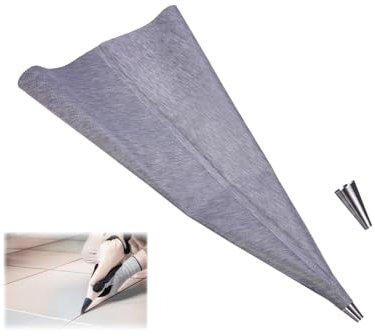 Yistoi Bolsa de Lechada, Bolsas de Lechada, Bolsa de Mortero, Resistente a la Abrasión y al Desgarro, Utilizado para El Relleno de Huecos de Baldosas, Relleno de Huecos de Paredes Exteriores