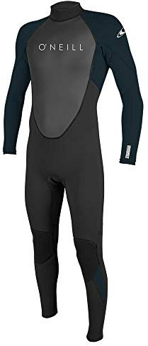 O'Neill Herren Reactor-2 3/2mm Back Zip Full Neoprenanzug, Black/Abyss, L