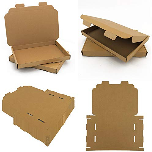 AKAR Corrugated Manila Large Letter Postal Box C5 A5 PIP Boxes Royal Mail
