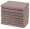 gryeer 8er-Set Microfaser Geschirrtücher, weiche, super saugfähige und fussel freie Küchentücher, 45 x 65 cm (Khaki)