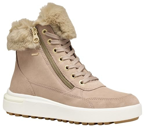 Geox D Dalyla B ABX, Stivale alla Caviglia Donna, Rosa Antica, 36 EU