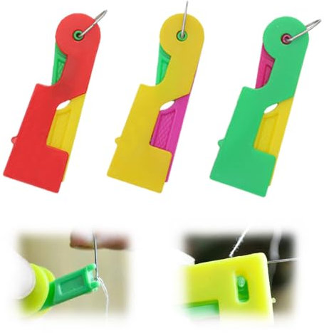 Miczoe Nadeleinfädler für Nähmaschinen und Handnähen (3 PCS)