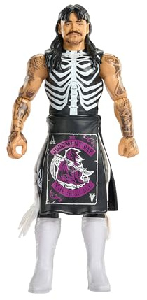 Mattel WWE Main Event - Dirty Dominik Mysterio, Superstar collezionabile Series 160, action figure con 14 punti di articolazione e aspetto realistico, giocattolo per bambini, 6+ anni, JHH85