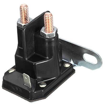 MOMOALA Interrupteur À Relais Solénoïde De Démarrage 3 Pôles Universel Stens pour Mtd Tondeuse Neuve