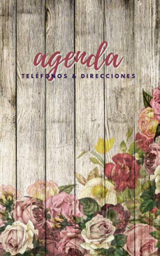 AGENDA: TELÉFONOS Y DIRECCIONES | Lleva un registro de tus contactos | formato bolsillo | Teléfonos, profesión, correo electrónico, dirección postal, website, cumpleaños y más...