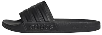 adidas Unisex Adilette Shower Slides, Core Black / Core Black / Core Black, 52 EU