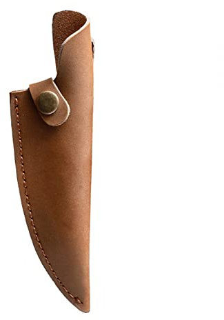 DONGKER Leder Messerscheide, Vertikale Messertache für Gürtel, 5,5/7,5/8 Zoll Längen, Gürtelmesseretui mit Gürtelschlaufe und Druckknöpfe für Jagd, Freizeit, Küche