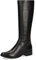 CAPRICE Damen Hohe Stiefel mit Absatz aus Leder Elegant, Schwarz (Black Nappa), 40 EU