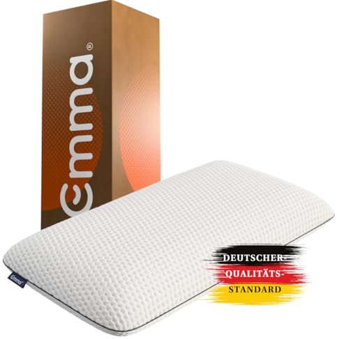 Emma Original Schaumstoffkissen 40x70 cm, Kissen mit Verstellbarer Höhe, Druckentlastung