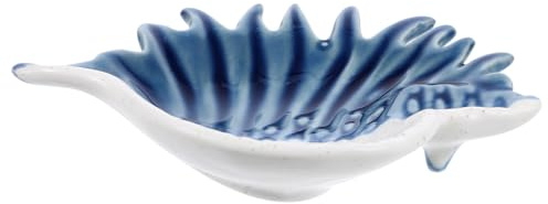 POPETPOP Plateau Rangement Bijoux Céramique Thème Coupelle Bijoux Décorative Porcelaine Support Rangement Anneaux et Petits Objets Organiseur Bureau Polyvalent Surface Lisse et Finition