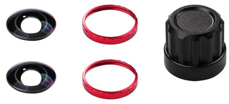 Lente intercambiable profesional sin problemas, diseño de alta transparencia a prueba de arañazos para lente de vidrio reforzado inmersivo