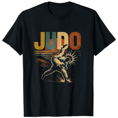 Love Judo Maillot de Sport pour Homme et garçon T-Shirt