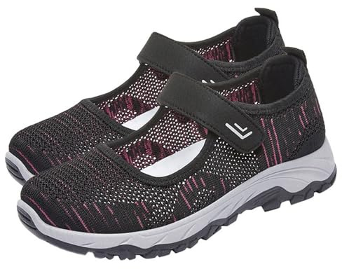Chaussure De Marche Femme Légère Confortable Orthopédique, Chaussure Confort De Marche Femme Ete, Basket Facile À Enfiler, Basket Sport Respirantes, Sneaker De Marche À Plateforme, Sneaker Léger