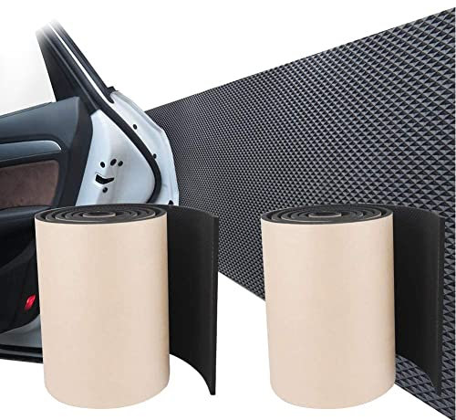 Cokomono Garagen-Wandschutz Selbstklebend, 2 Stück Türkantenschoner Garagen, je 2m lang x 20cm breit x 6,5mm Dicke, Türkantenschutz Auto