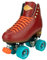 Riedell Skates - Crew - Draussen Quad Rollschuh | Purpur | Größe 9