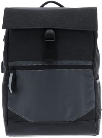 Picard Bussines Rucksack Speed 2973 für Männer aus Stoff in der Farbe Schwarz, 40x29x11,5 cm, 2973969001