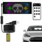 17x7 CM Car LED Sign - Bluetooth App/Remote Control Flexible Programmable Car LED Interior Lights, USB 5V Cars Custom Text Pattern Display Board Matrix Panel, Cars Gadgets Men/Bar Party/Window/Door