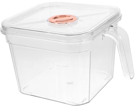 Yardwe Fischglas Für Tafelaufsätze Fischbehälter Schüsseldeckel Desktop-Aquarium Einfache Wartung