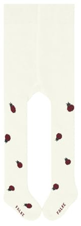 FALKE Unisex Baby Cute Ladybug Tights Breathable Cotton Skin-friendly Warm Inner Plush Wide Comfort Waistband For A Pressure-free Fit 1 Pair