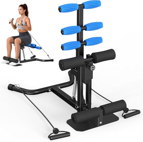 RELIFE REBUILD YOUR LIFE Machine à Squat Appareil Musculation Fessier Appareils Jambes et Cuisses Abdominaux