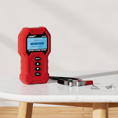 NF512 analyseur de testeur de batterie de voiture 12V 24V analyseur de batterie automobile prise de charge rapide Test de démarrage outils de Diagnostic