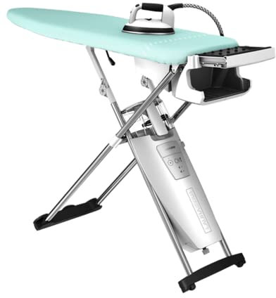 Laurastar S Plus, Hygienische Dampf, Eliminiert 99,9% der Bakterien & Viren, Professionelles Bügeleisen, Aktivbügeltisch, Abnehmbarer Wassertank