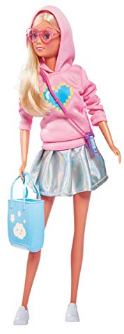 Steffi Love Pastel Fashion - Tenue Tendance - Poupée Mannequin 29cm