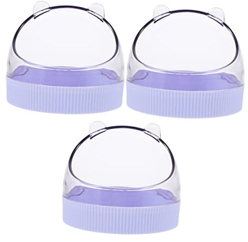 POPETPOP 3 Stücke Futternapf Ratte Hamster Wassernapf Chinchilla Napf Große Kapazität Leicht Zu Reinigen Für Haustierfütterung