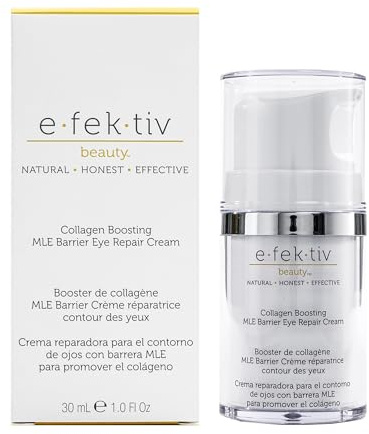 Collagen Boosting MLE Barrier Eye Repair Cream by e.fek.tiv for Unisex - 1 oz Serum