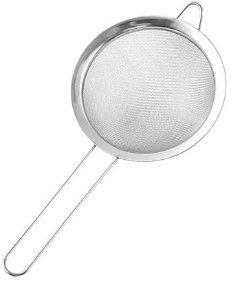 Küchensieb, Edelstahl Sieb Feinmaschig Teesieb für Küche Mehl, Teesieb Küchen Zubehör