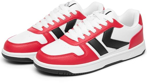 Kappa - Sneakers Bassa, Uomo Donna, Bianco, Poliuretano, Fitness. Logo Karushi, Taglia: 44