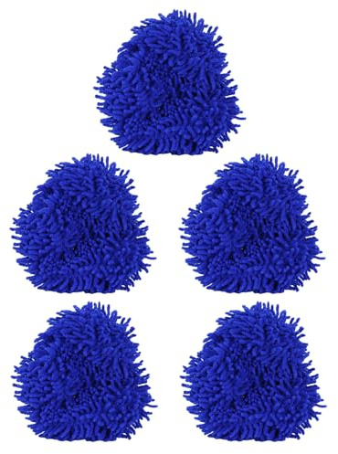 ZaKaBox 5 PCS Car Windscreen Cleaner Inside Kit (Pads Only) | Windshield Cleaner Tool, Car Window Demister Cloth, Interior Car Cleaning Kit Pads