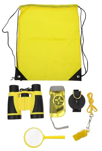 GARIOUANS Outdoor Explorer Kit Catcher Set with 6pcs Nature Exploration Including Magnifying Box and Tweezers for Camping and Adventure Play