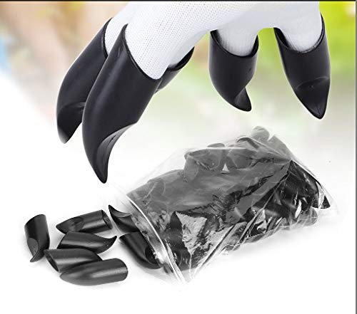 FILFEEL Carnaval Commerçant Griffes de Bout de Jardin | Jardin Plantation Creuser Griffes ABS Protection des Mains Griffes Gants Fournitures Outils