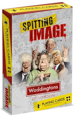 Spitting Image Waddingtons Spielkartenspiel